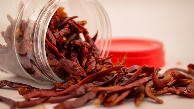 乾燥トウガラシ